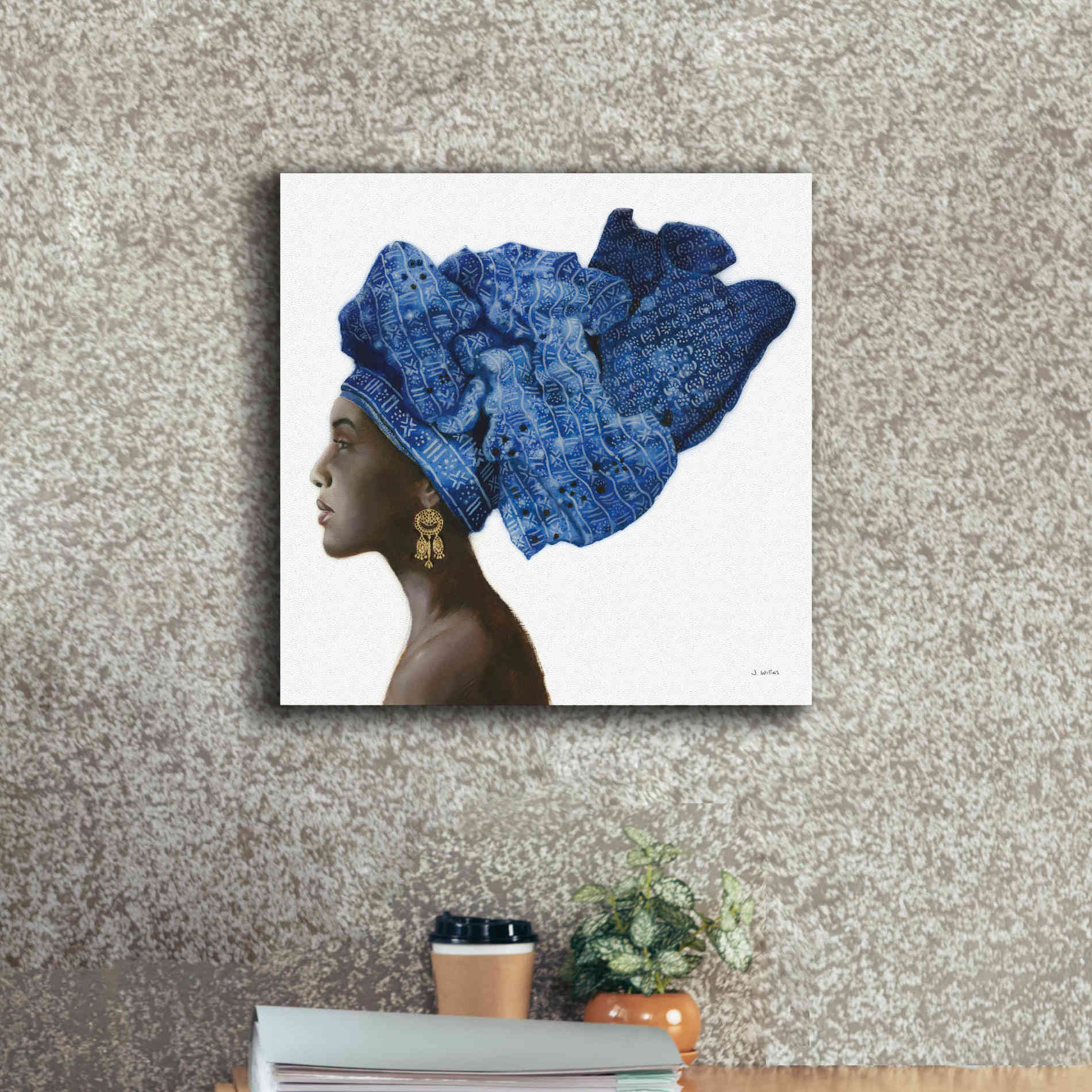 'Pure Style' by James Wiens, Canvas Wall Art,18 x 18