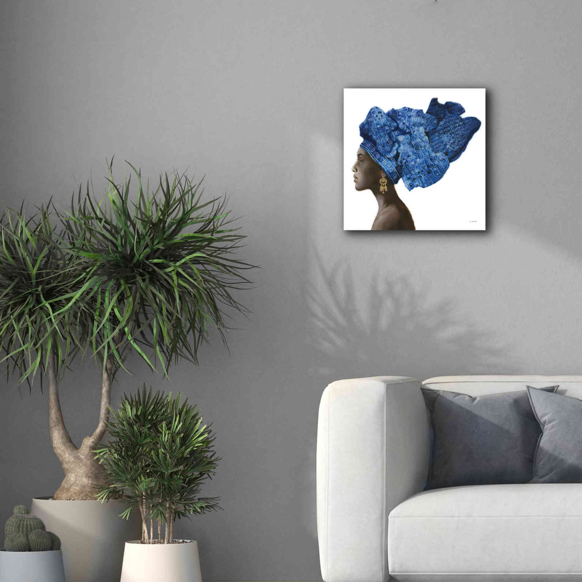 'Pure Style' by James Wiens, Canvas Wall Art,18 x 18