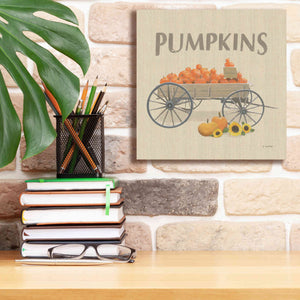 'Heartland Harvest Moments IV' by James Wiens, Canvas Wall Art,12 x 12