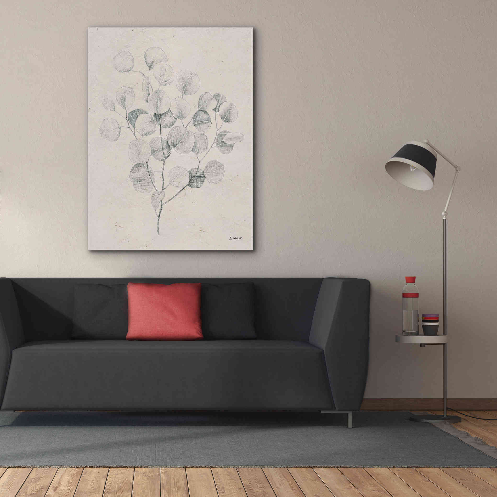 'Soft Summer Sketches II' by James Wiens, Canvas Wall Art,40 x 54