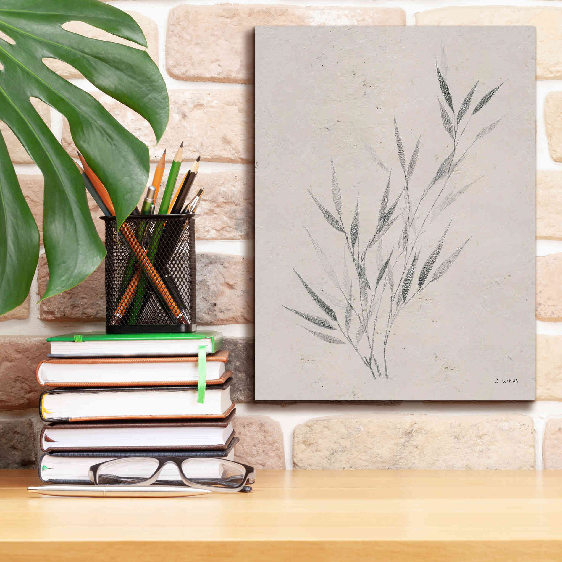 'Soft Summer Sketches III' by James Wiens, Canvas Wall Art,12 x 16