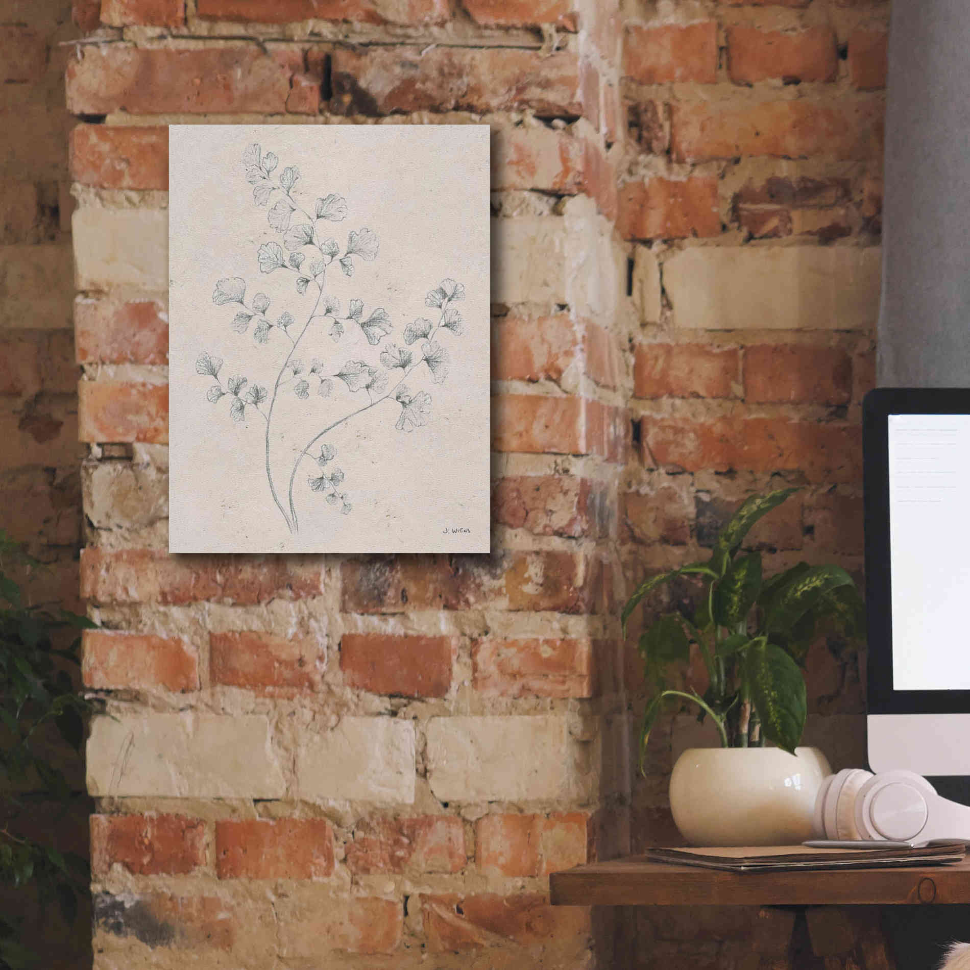 'Soft Summer Sketches IV' by James Wiens, Canvas Wall Art,12 x 16