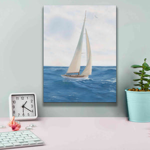 'A Day at Sea I' by James Wiens, Canvas Wall Art,12 x 16