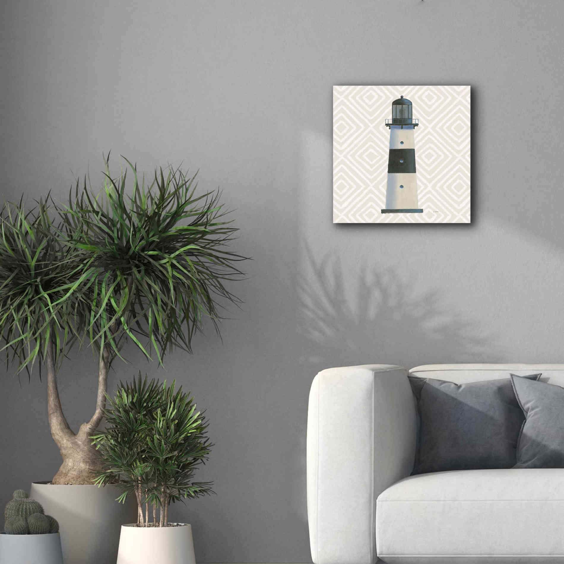 'A Day at Sea III' by James Wiens, Canvas Wall Art,18 x 18