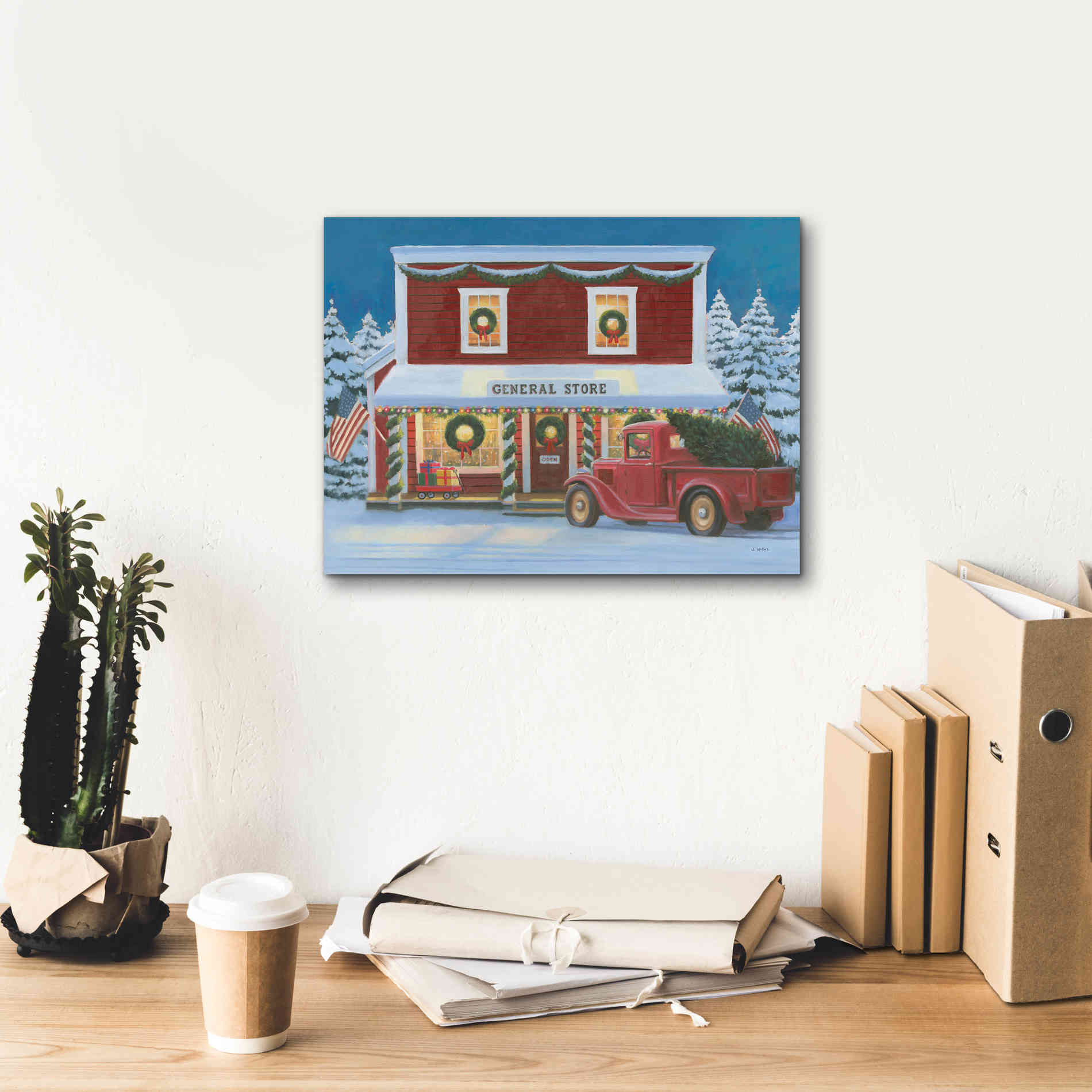 'Holiday Moments I' by James Wiens, Canvas Wall Art,16 x 12