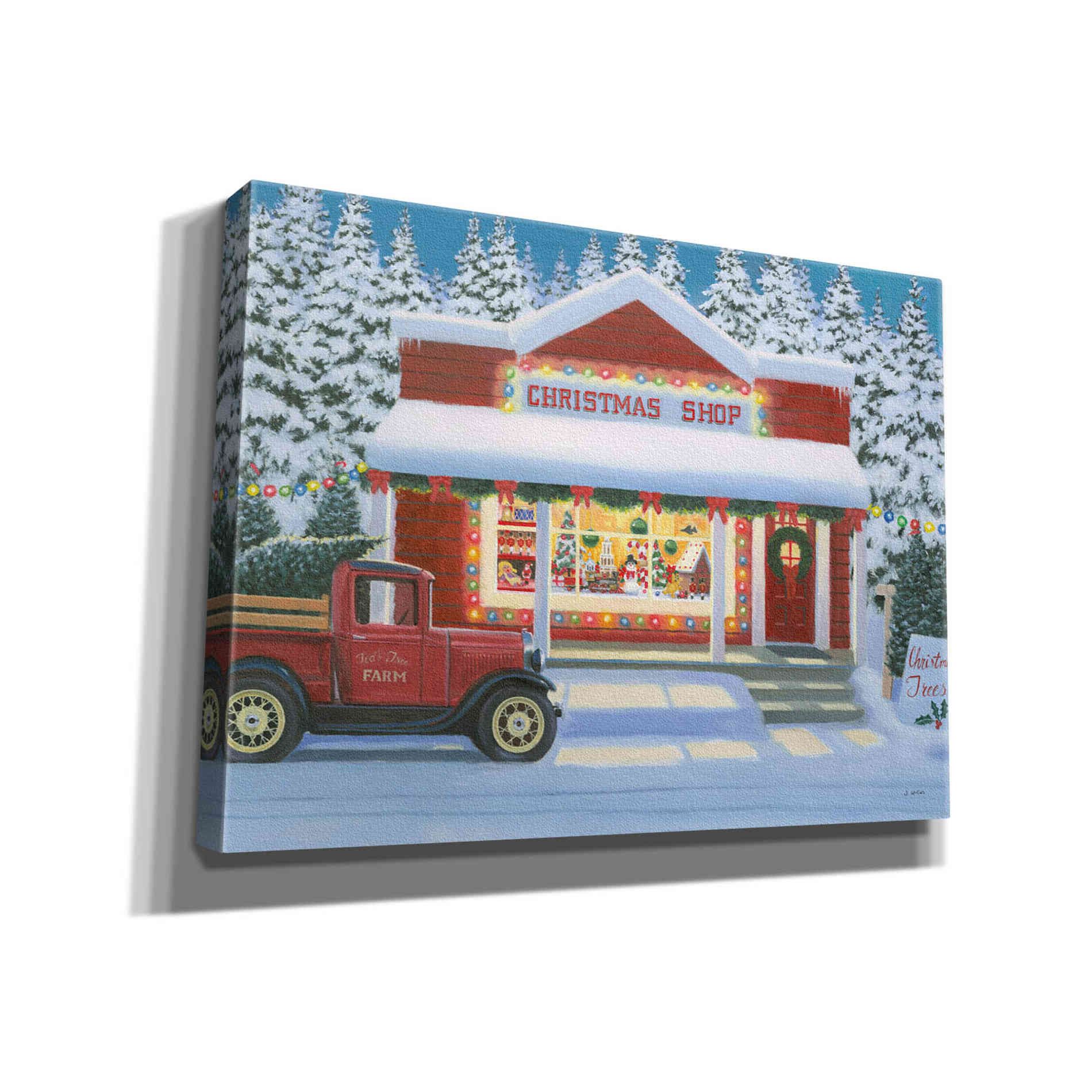 'Holiday Moments II' by James Wiens, Canvas Wall Art,16x12x1.1x0,26x18x1.1x0,34x26x1.74x0,54x40x1.74x0