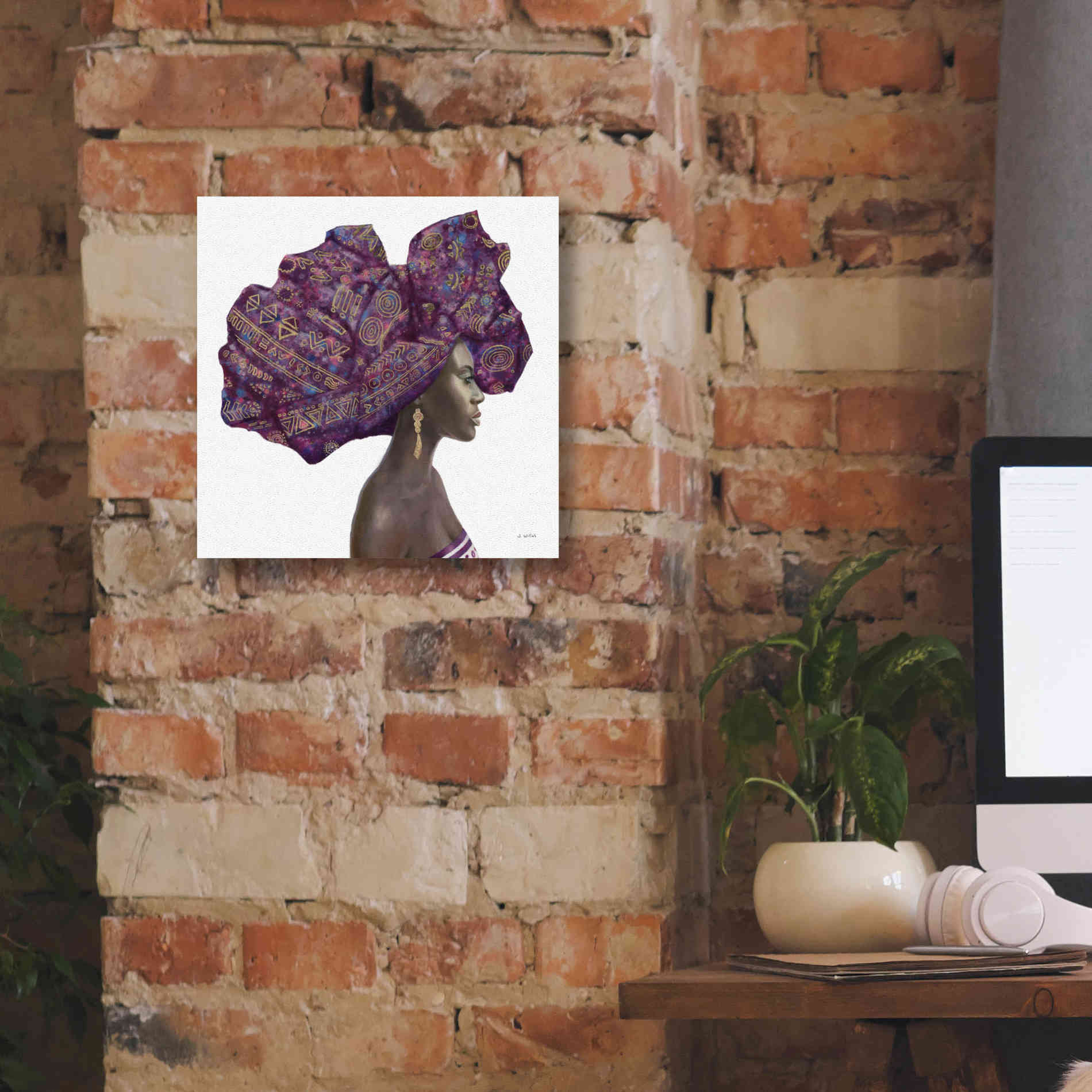 'Pure Style II' by James Wiens, Canvas Wall Art,12 x 12