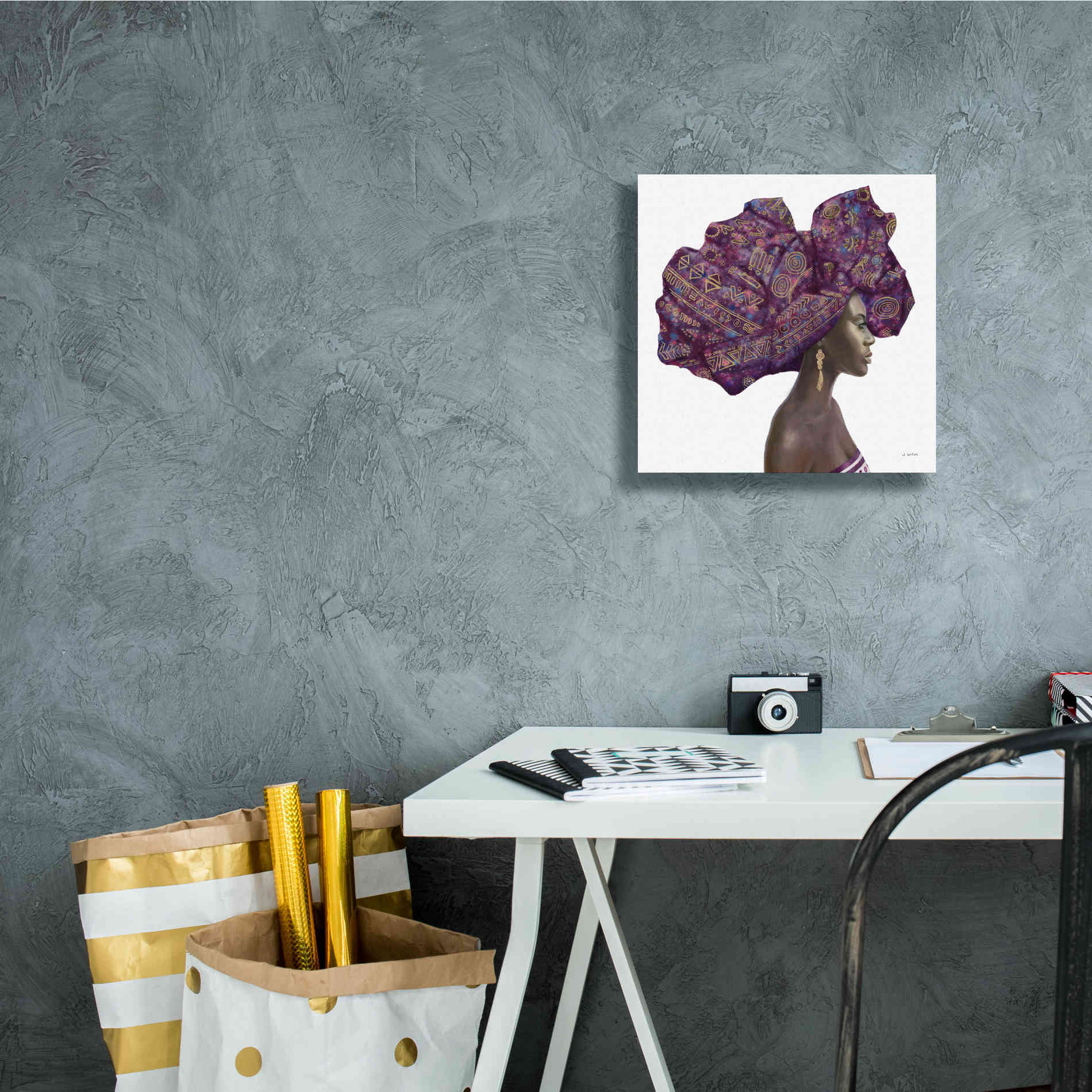 'Pure Style II' by James Wiens, Canvas Wall Art,12 x 12