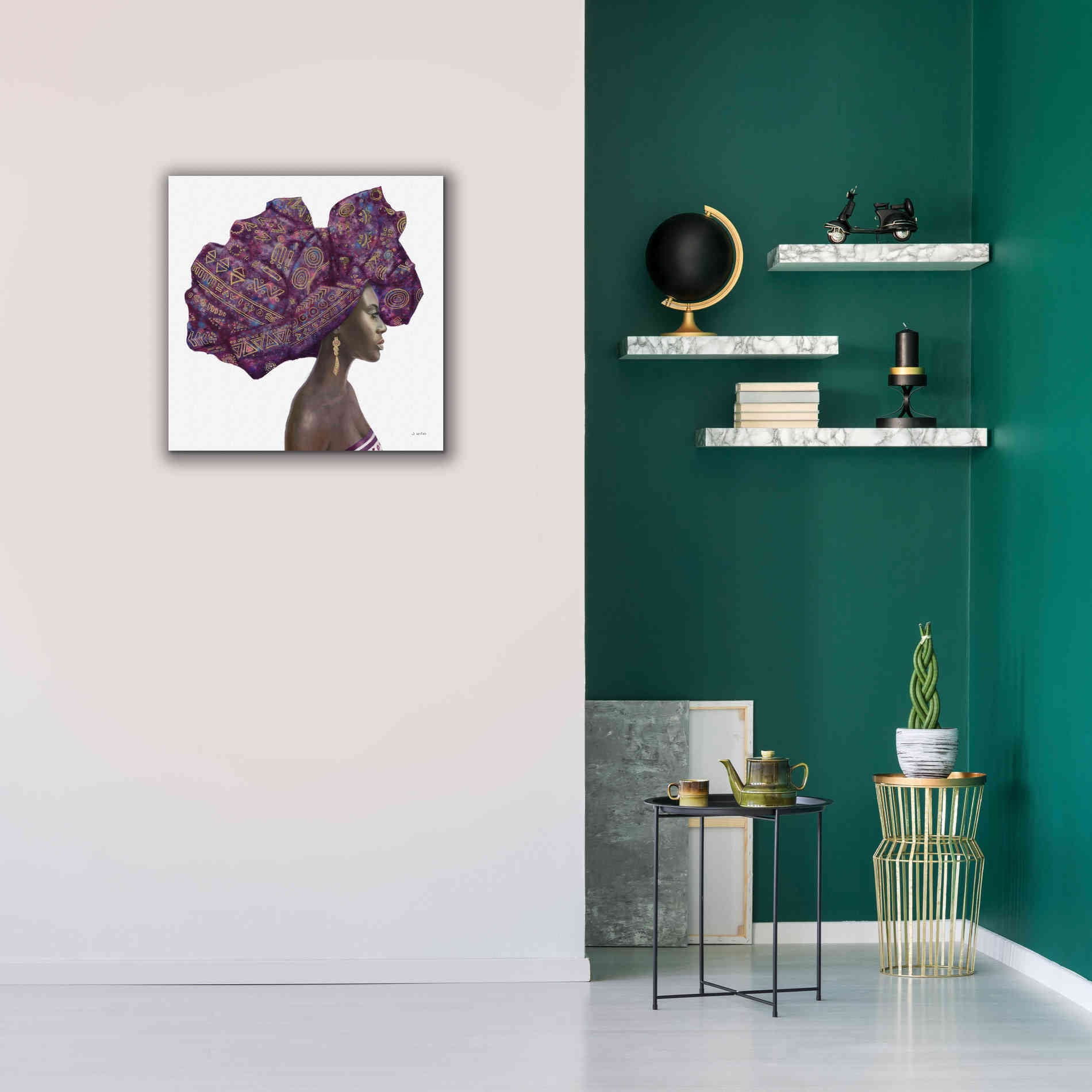 'Pure Style II' by James Wiens, Canvas Wall Art,26 x 26