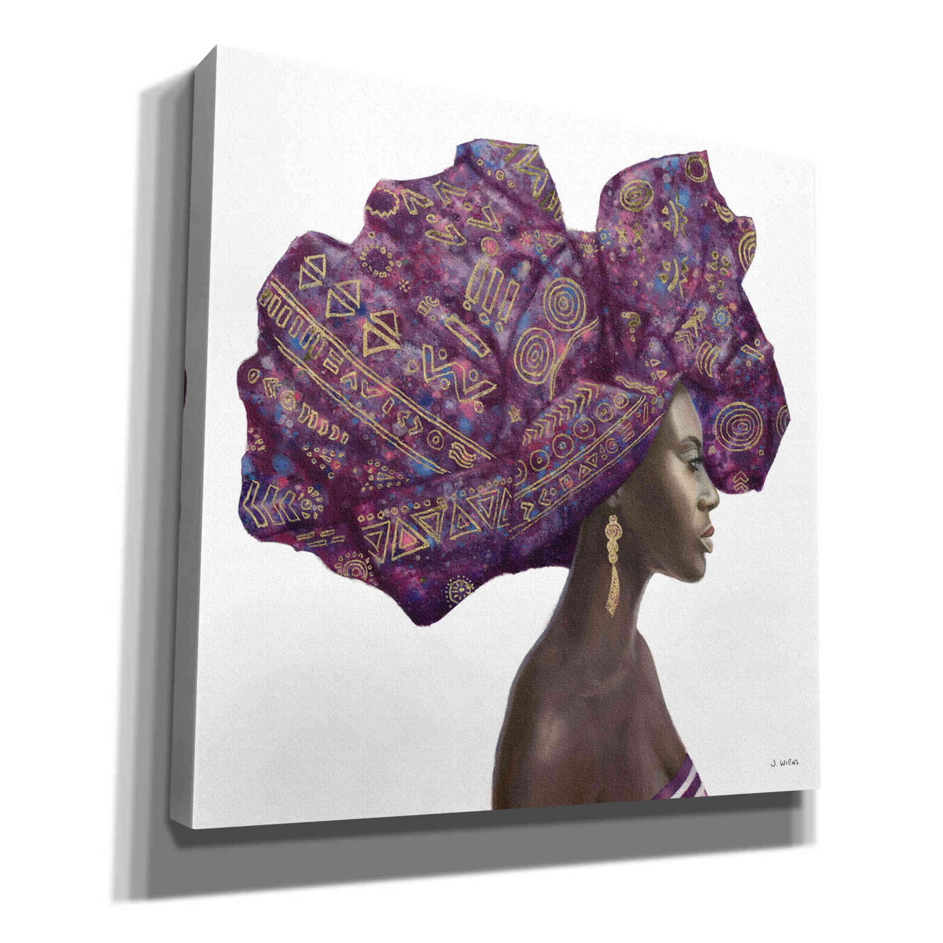 'Pure Style II' by James Wiens, Canvas Wall Art,12x12x1.1x0,18x18x1.1x0,26x26x1.74x0,37x37x1.74x0