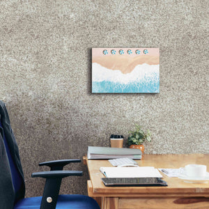 'Sky Seaview II' by James Wiens, Canvas Wall Art,18 x 12