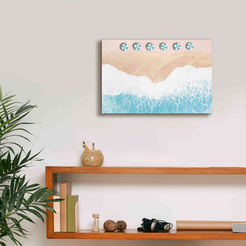 Image of 'Sky Seaview II' by James Wiens, Canvas Wall Art,18 x 12