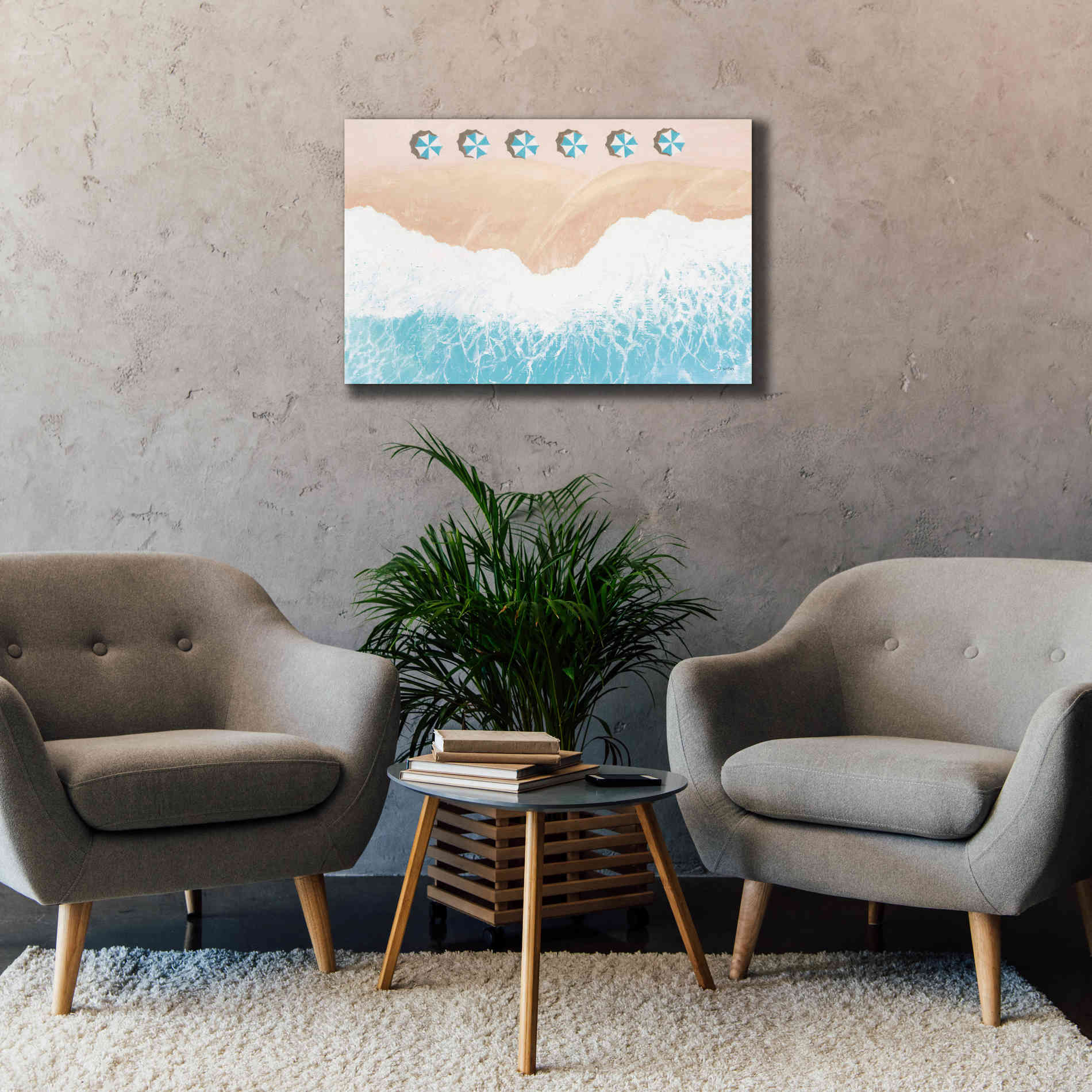 'Sky Seaview II' by James Wiens, Canvas Wall Art,40 x 26
