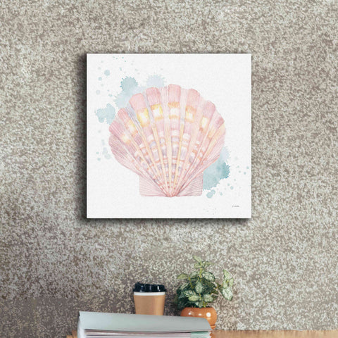 Image of 'Salento Coast III' by James Wiens, Canvas Wall Art,18 x 18