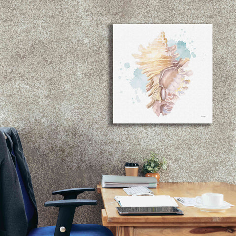Image of 'Salento Coast IV' by James Wiens, Canvas Wall Art,26 x 26
