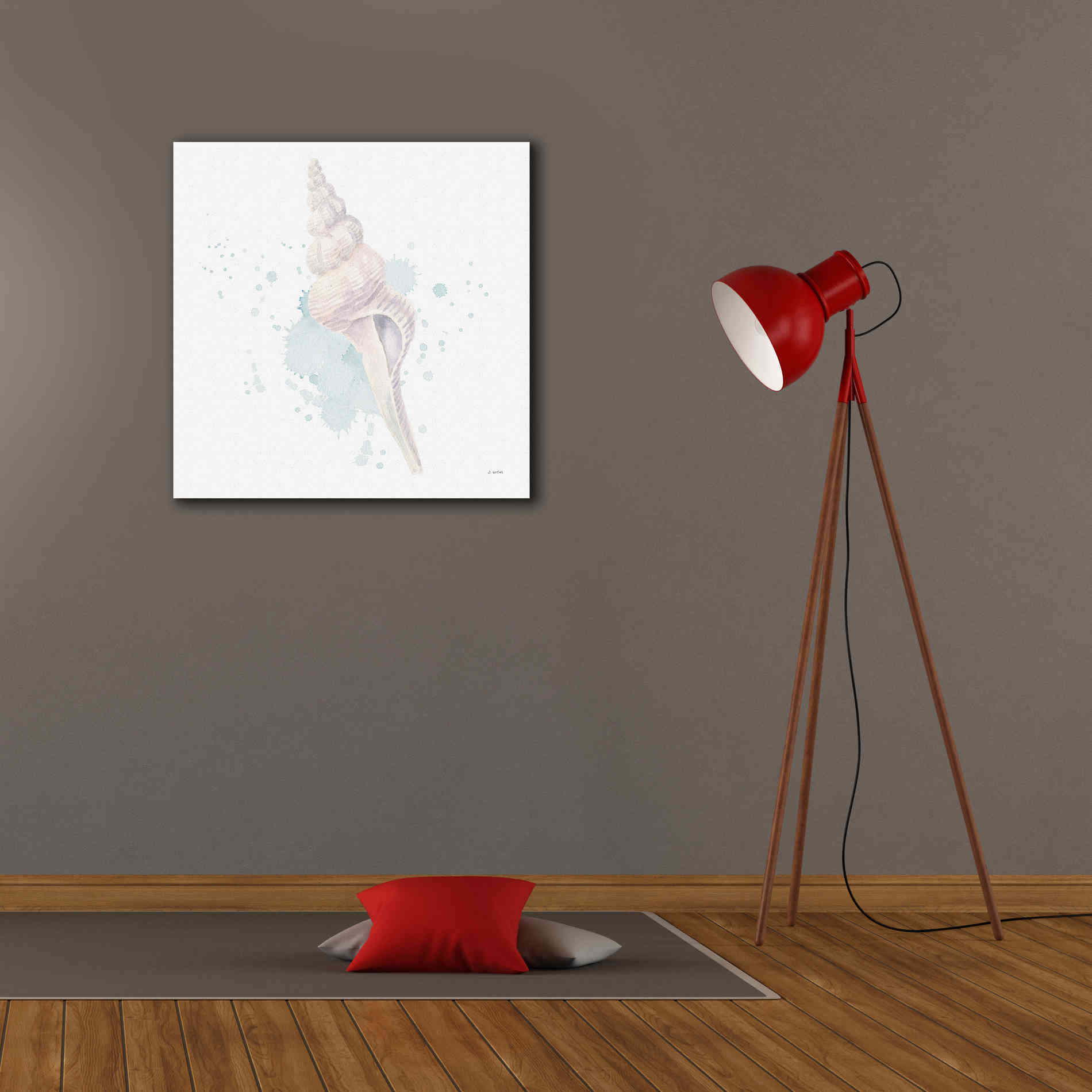 'Salento Coast V' by James Wiens, Canvas Wall Art,26 x 26