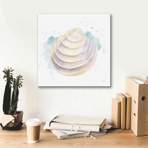 Image of 'Salento Coast VI' by James Wiens, Canvas Wall Art,18 x 18