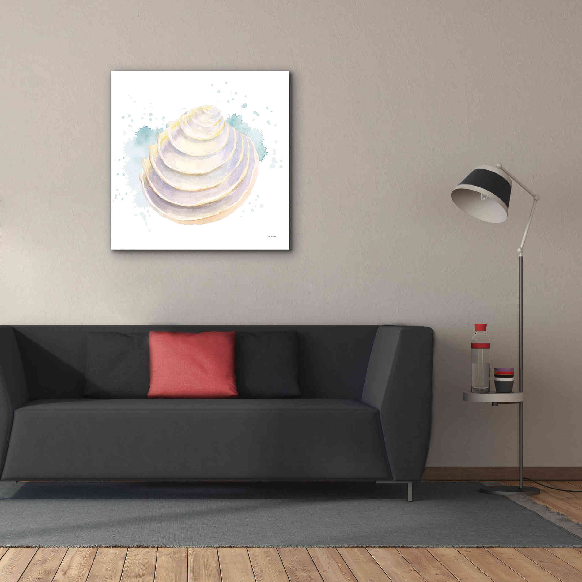 'Salento Coast VI' by James Wiens, Canvas Wall Art,37 x 37