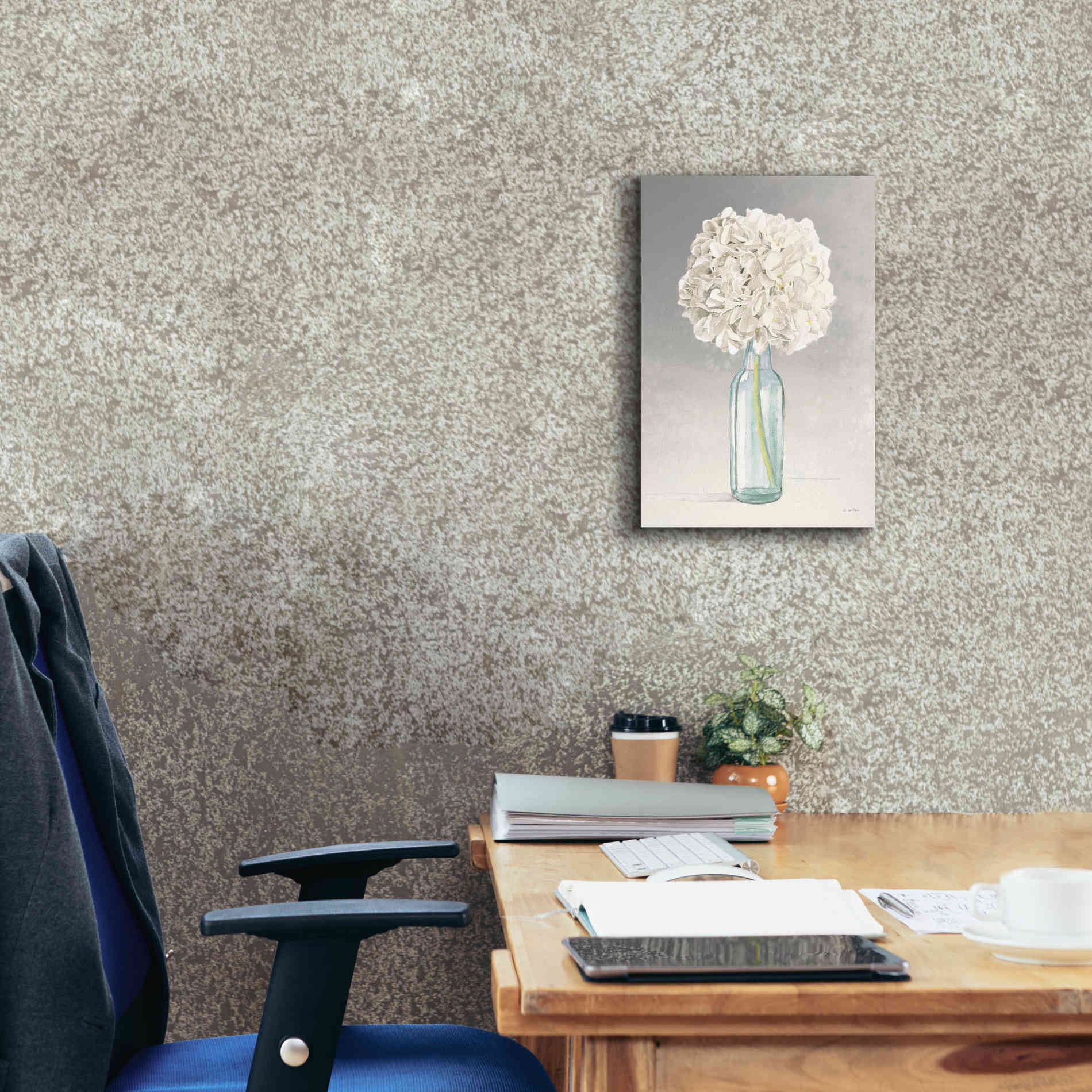 'Tranquil Blossoms II' by James Wiens, Canvas Wall Art,12 x 18
