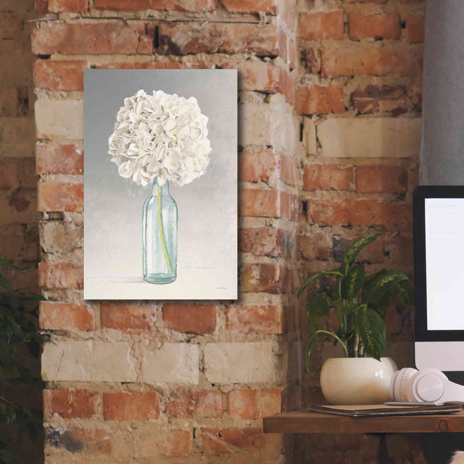 'Tranquil Blossoms II' by James Wiens, Canvas Wall Art,12 x 18
