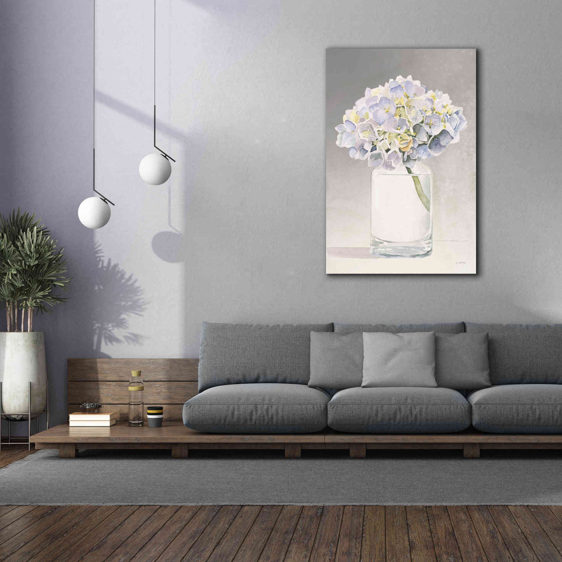 'Tranquil Blossoms III' by James Wiens, Canvas Wall Art,40 x 60