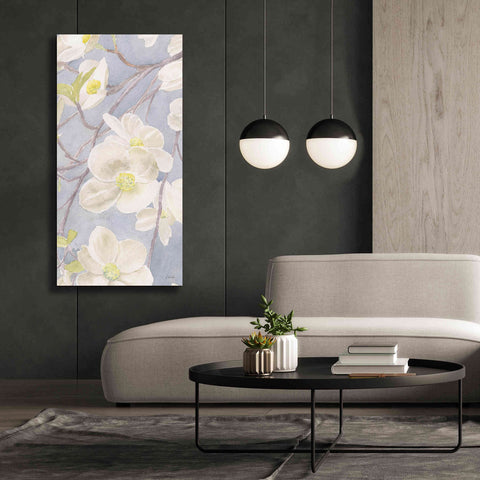 Image of 'Breezy Blossoms II' by James Wiens, Canvas Wall Art,30 x 60