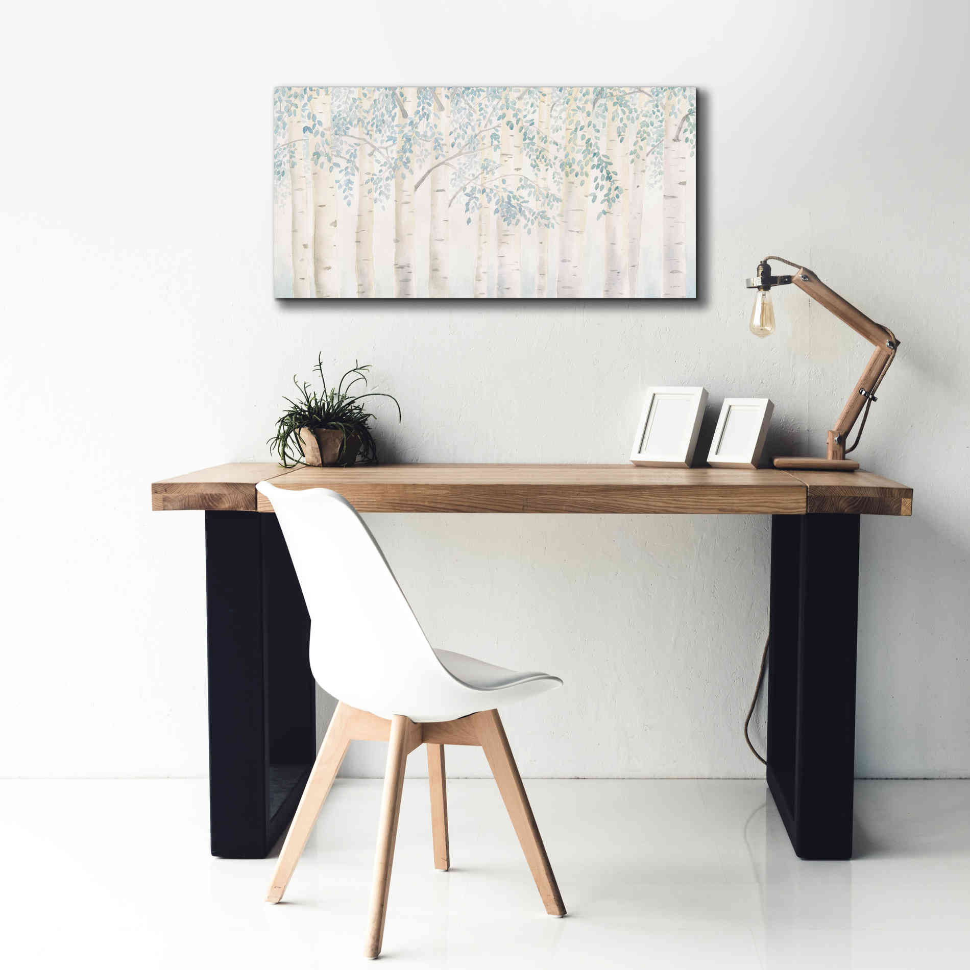 'Fresh Forest' by James Wiens, Canvas Wall Art,40 x 20