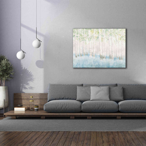 Image of 'Soft Birches' by James Wiens, Canvas Wall Art,54 x 40