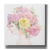 'Flowers in her Hair' by James Wiens, Canvas Wall Art,12x12x1.1x0,18x18x1.1x0,26x26x1.74x0,37x37x1.74x0
