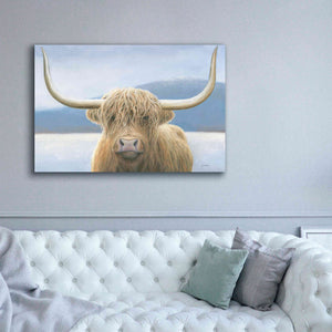 'Highland Cow' by James Wiens, Canvas Wall Art,60 x 40