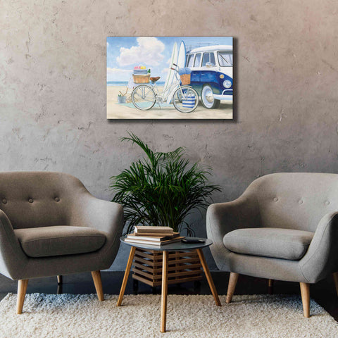 Image of 'Beach Time I' by James Wiens, Canvas Wall Art,40 x 26