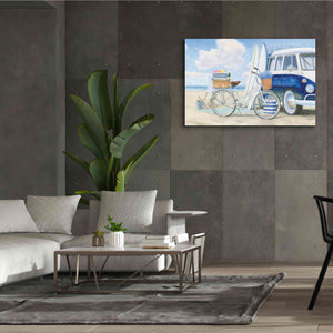 'Beach Time I' by James Wiens, Canvas Wall Art,60 x 40