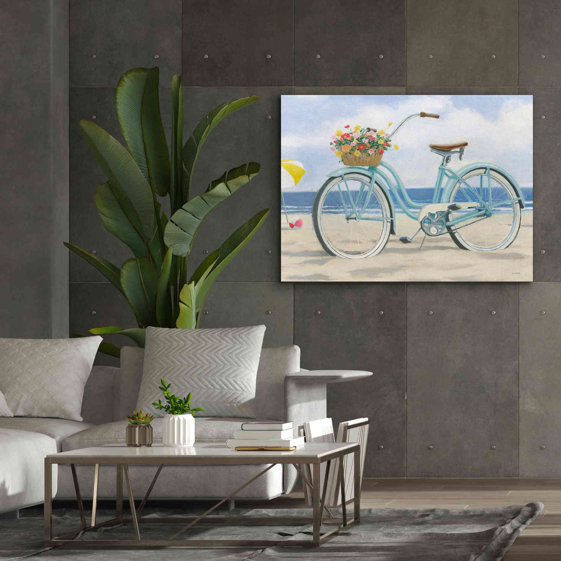 'Beach Time III' by James Wiens, Canvas Wall Art,54 x 40