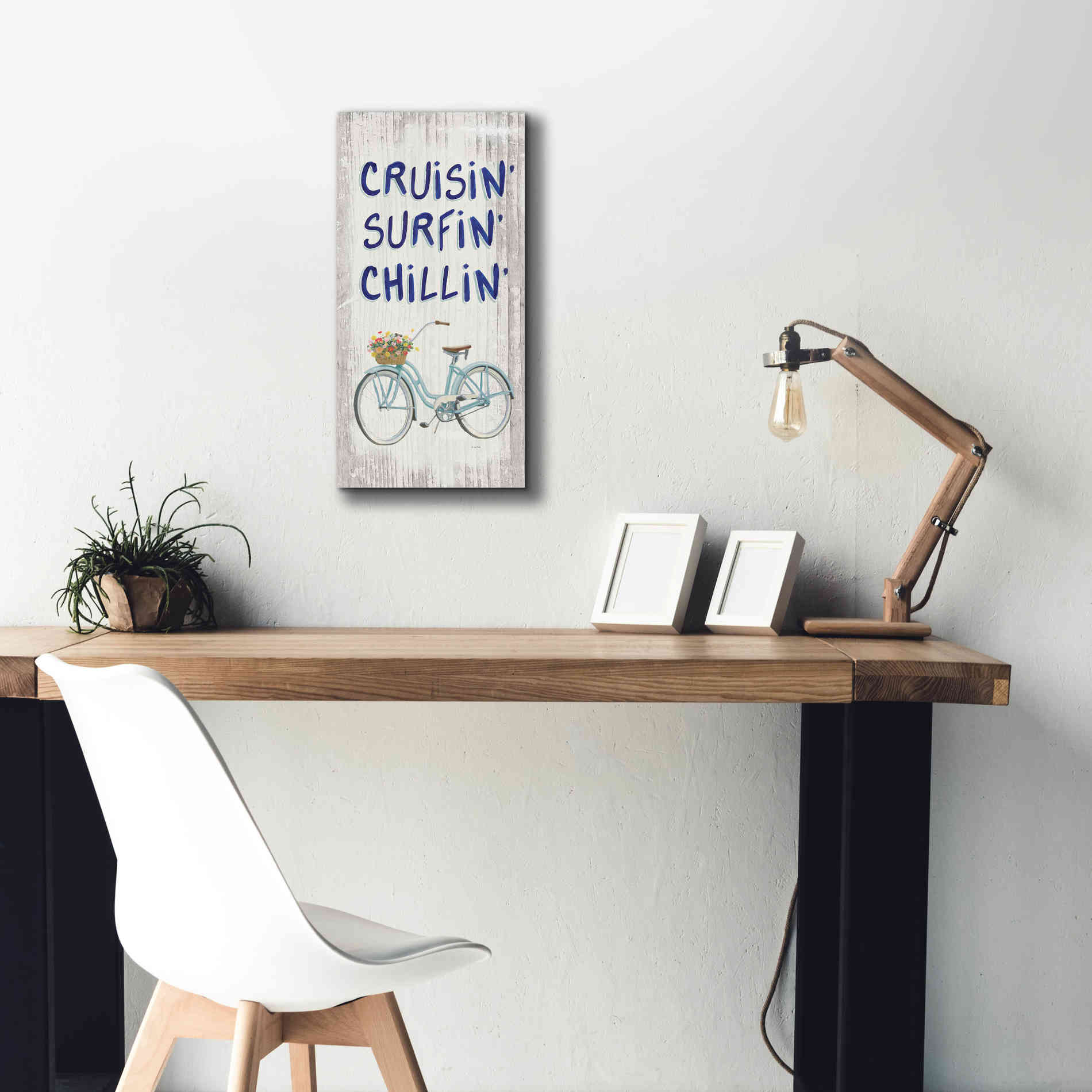 'Beach Time IV' by James Wiens, Canvas Wall Art,12 x 24