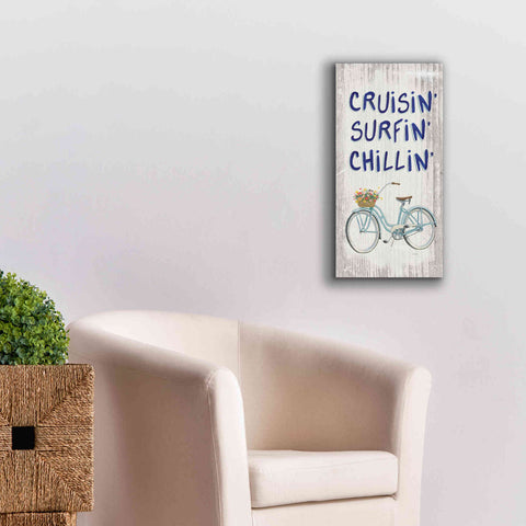 Image of 'Beach Time IV' by James Wiens, Canvas Wall Art,12 x 24