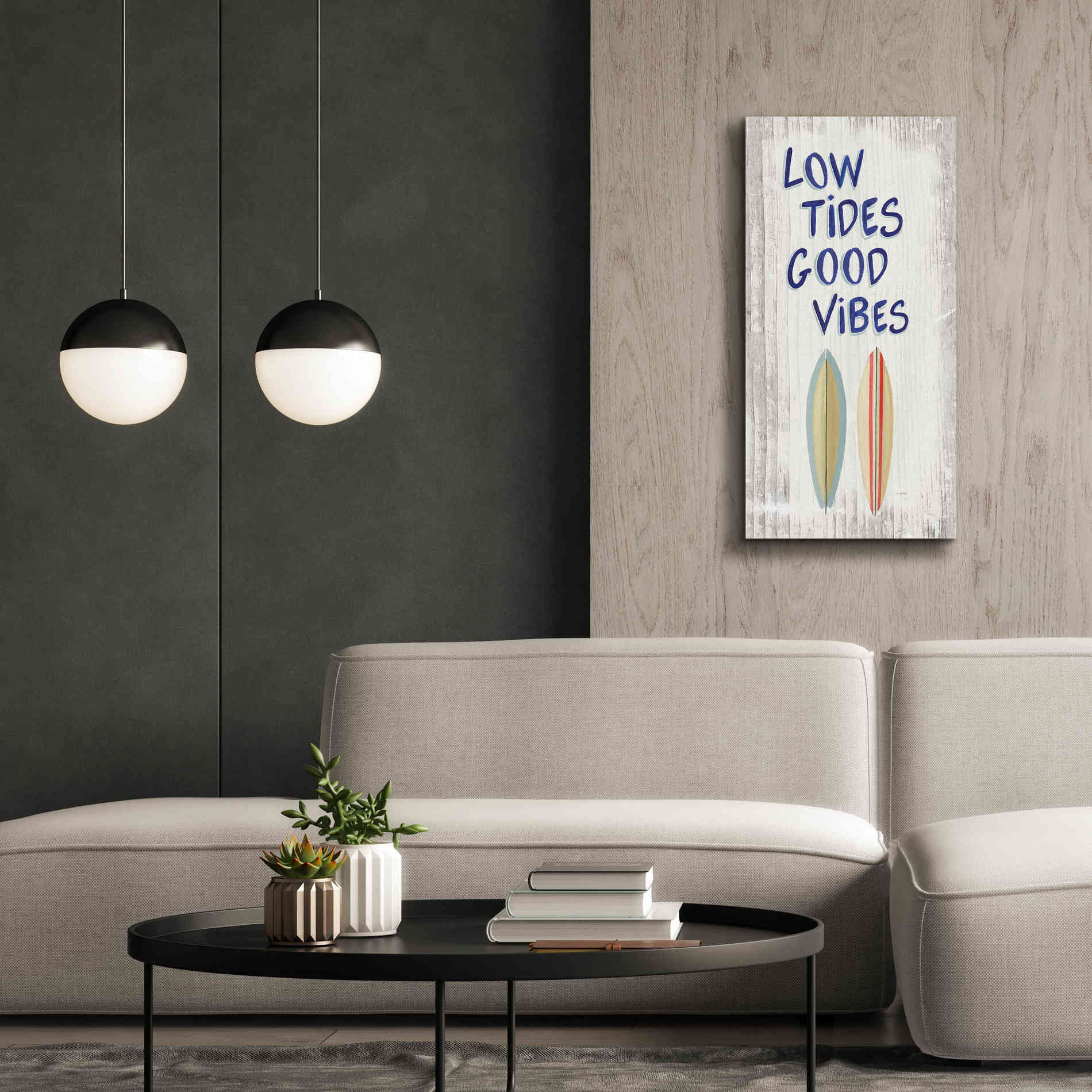 'Beach Time V' by James Wiens, Canvas Wall Art,20 x 40