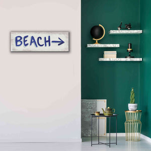 'Beach Time VII' by James Wiens, Canvas Wall Art,36 x 12
