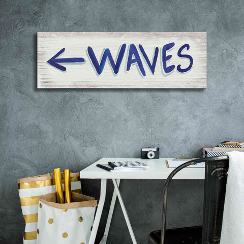 Image of 'Beach Time IX' by James Wiens, Canvas Wall Art,36 x 12