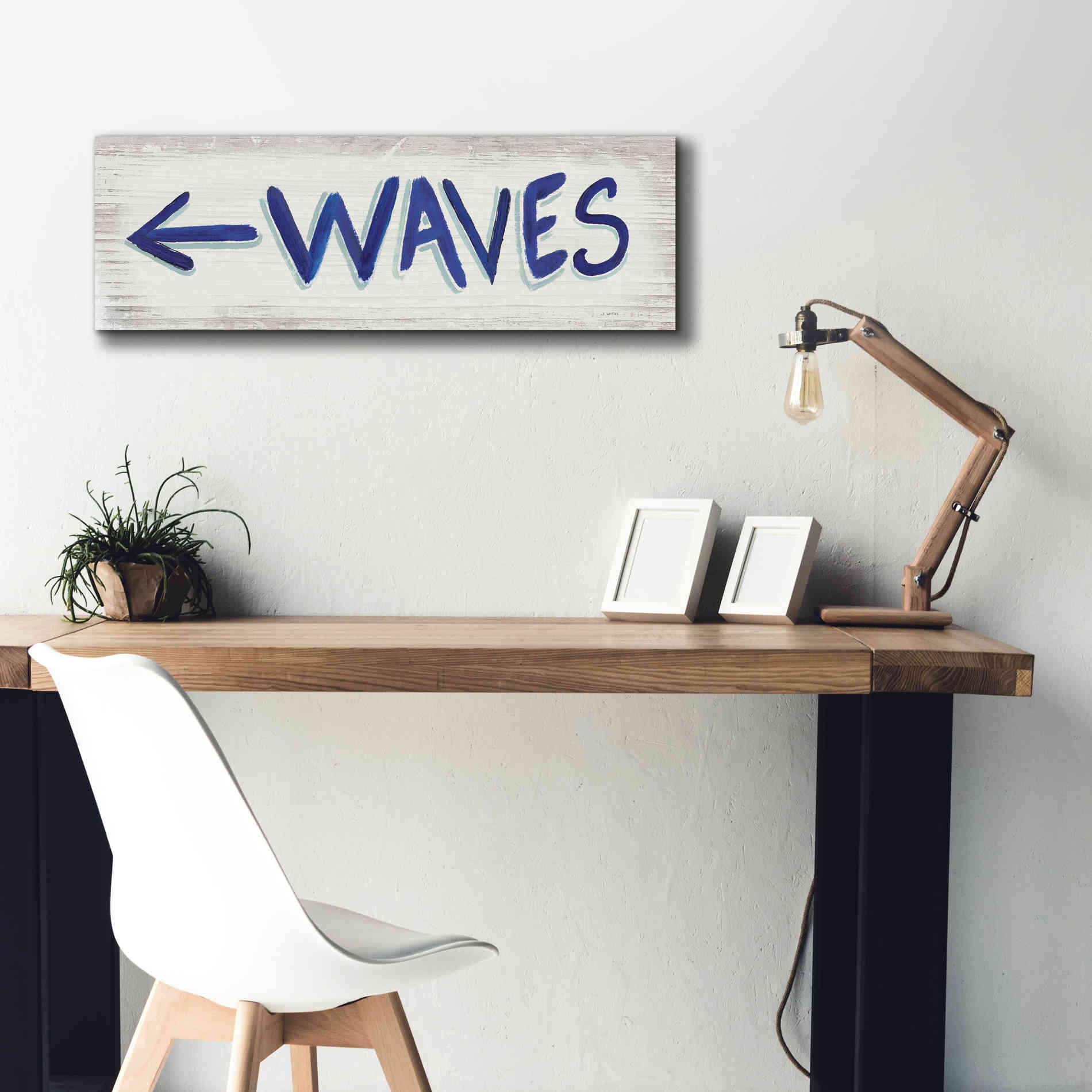 'Beach Time IX' by James Wiens, Canvas Wall Art,36 x 12