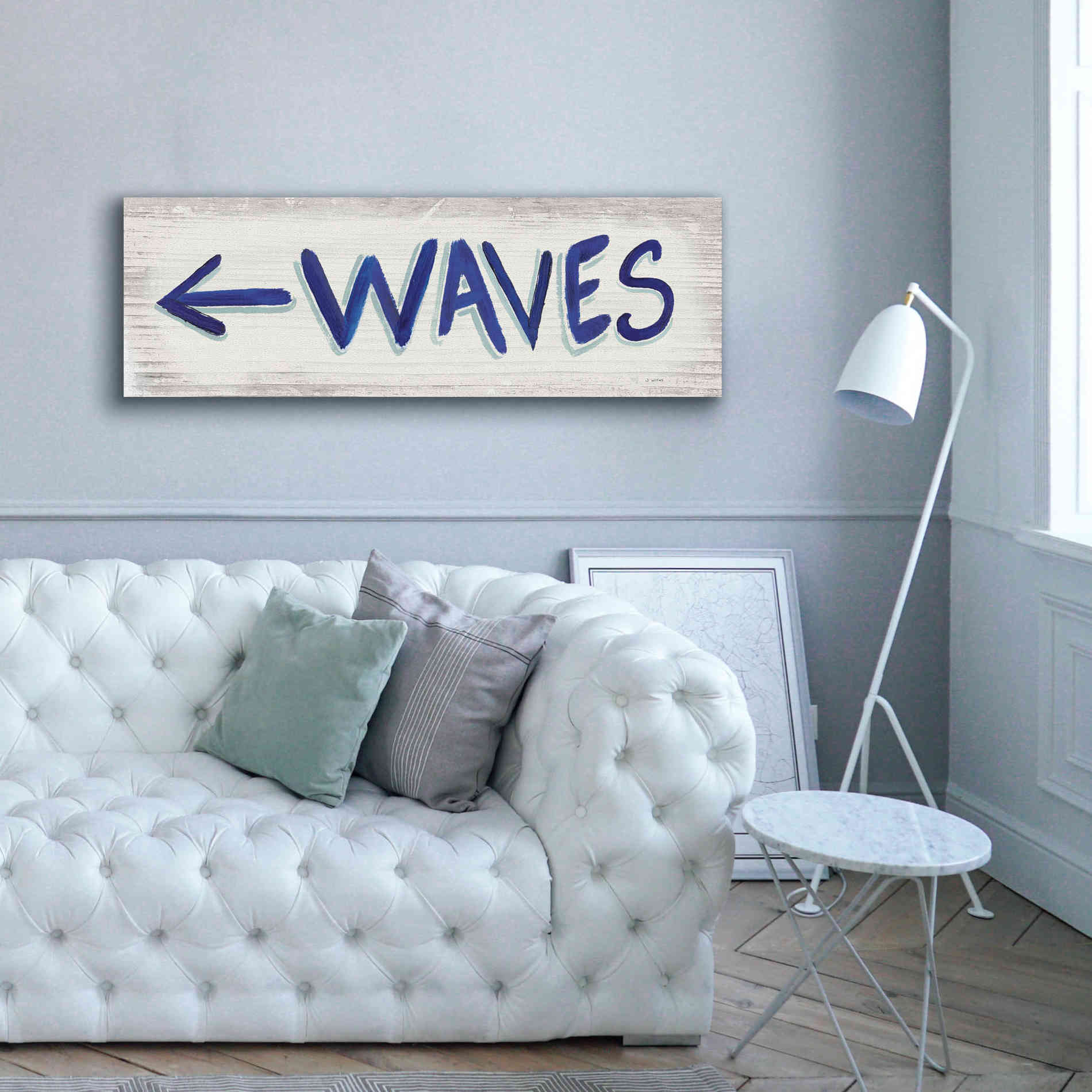 'Beach Time IX' by James Wiens, Canvas Wall Art,60 x 20