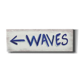 'Beach Time IX' by James Wiens, Canvas Wall Art,36x12x1.55x0,60x20x1.74x0