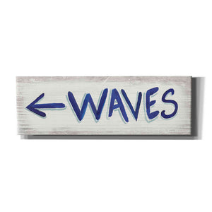 'Beach Time IX' by James Wiens, Canvas Wall Art,36x12x1.55x0,60x20x1.74x0
