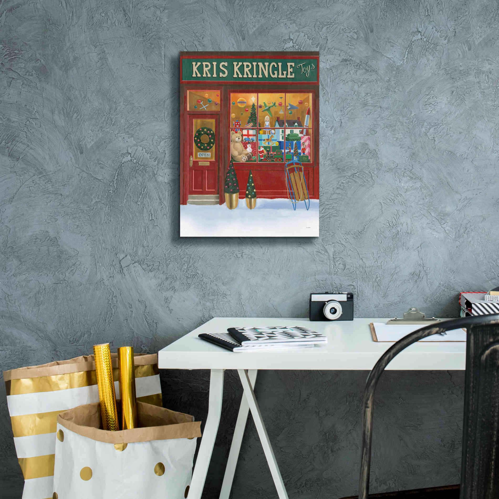 'Holiday Moments III' by James Wiens, Canvas Wall Art,12 x 16