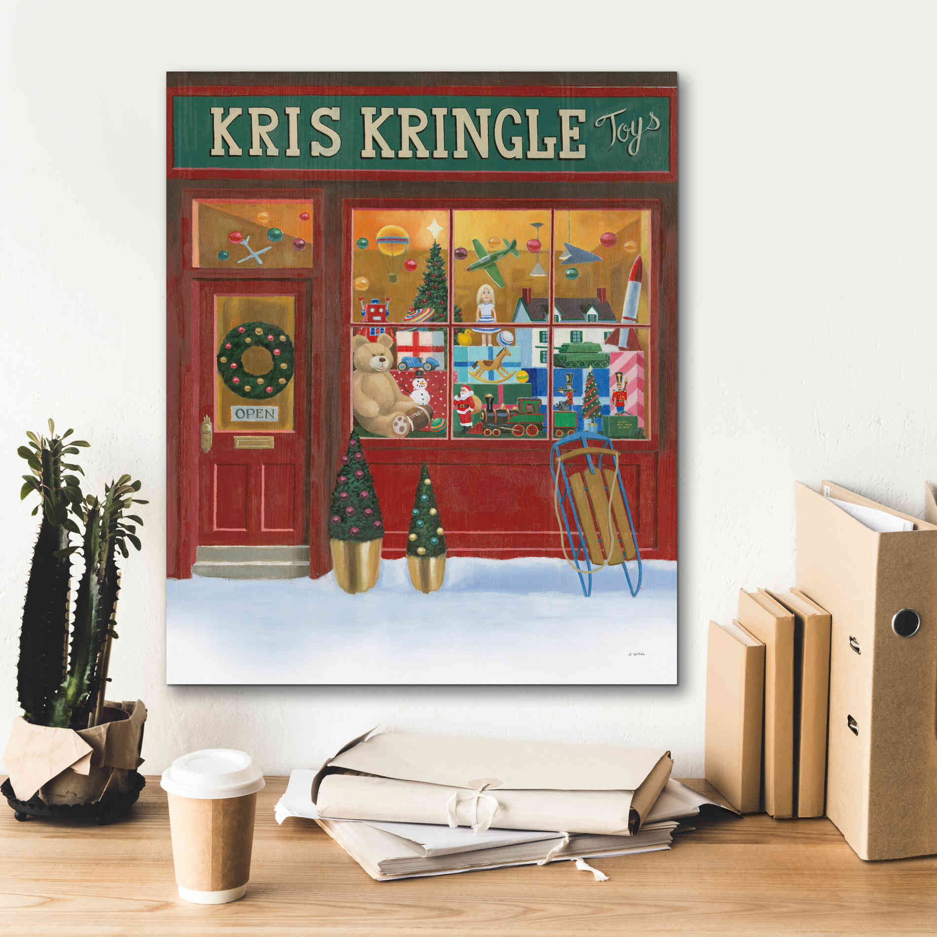'Holiday Moments III' by James Wiens, Canvas Wall Art,20 x 24