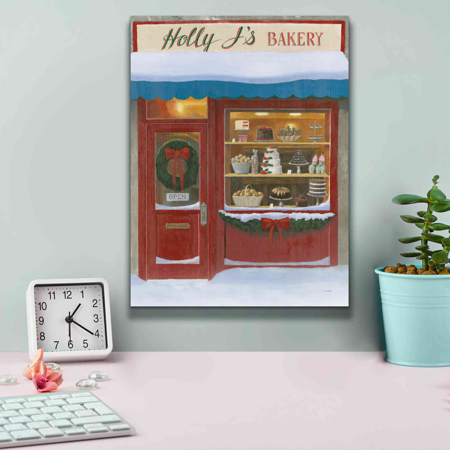 'Holiday Moments V' by James Wiens, Canvas Wall Art,12 x 16