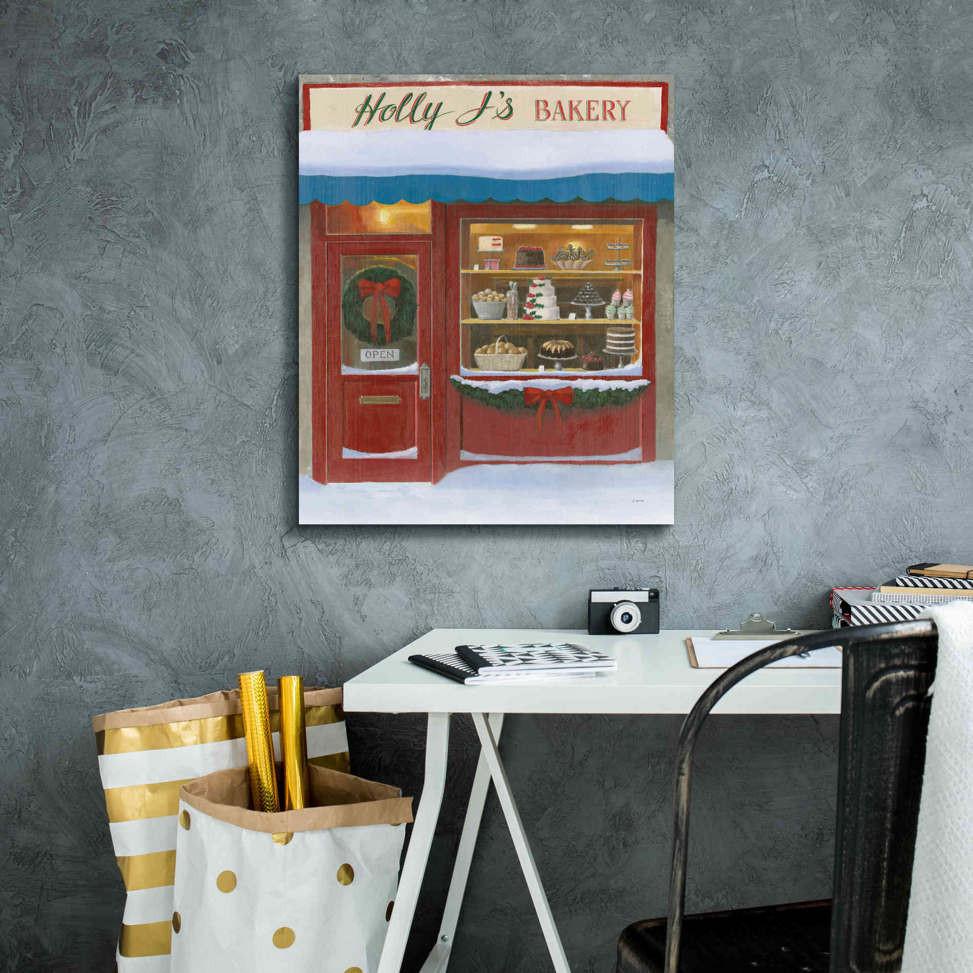 'Holiday Moments V' by James Wiens, Canvas Wall Art,20 x 24