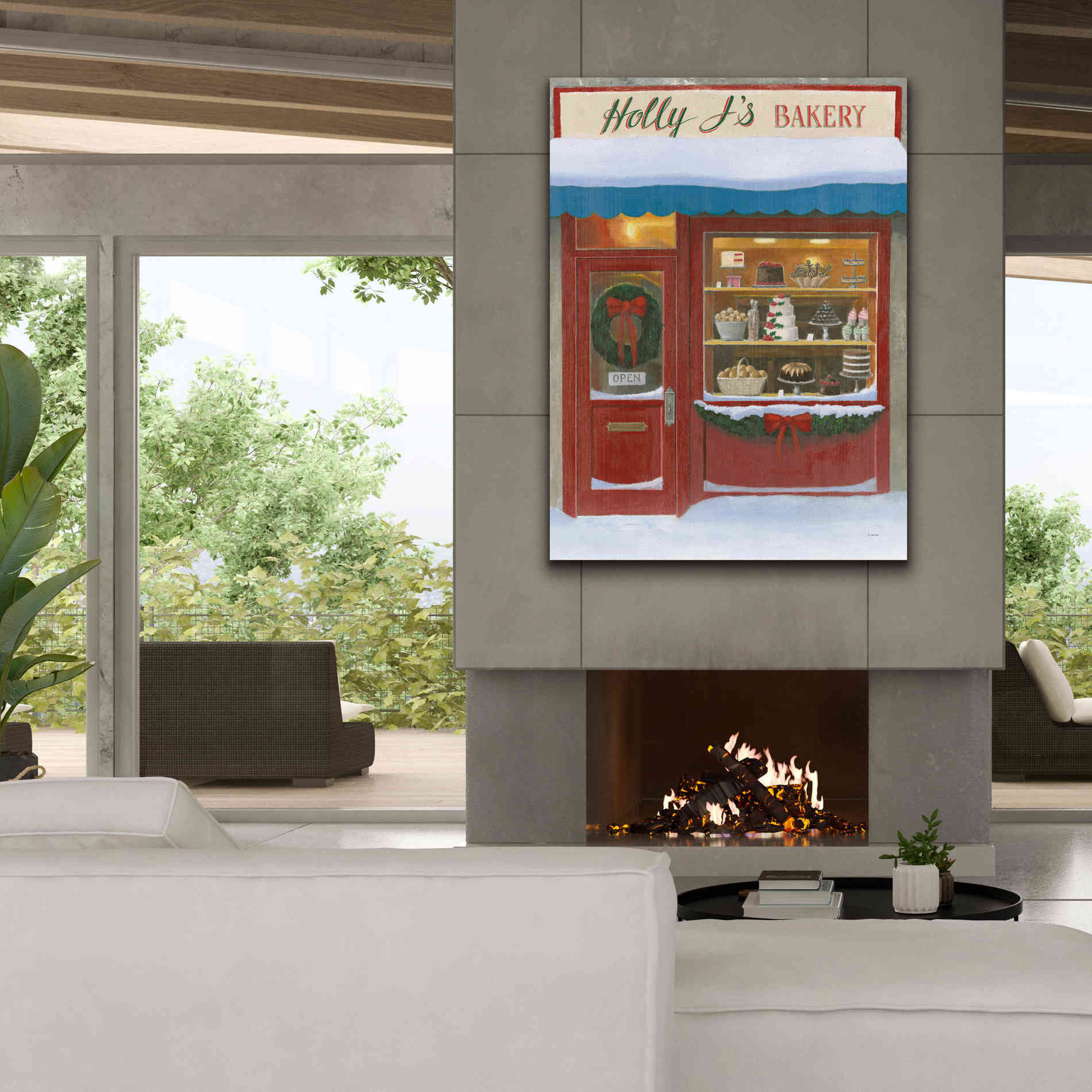 'Holiday Moments V' by James Wiens, Canvas Wall Art,40 x 54
