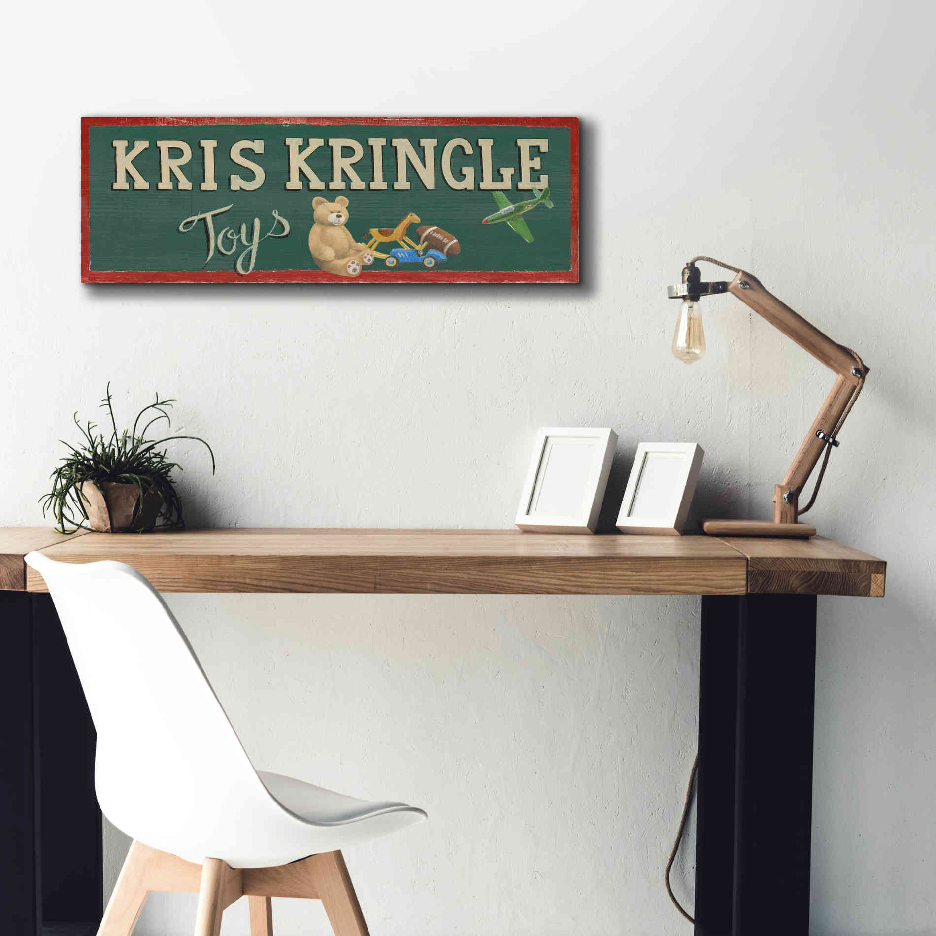 'Holiday Moments VII' by James Wiens, Canvas Wall Art,36 x 12