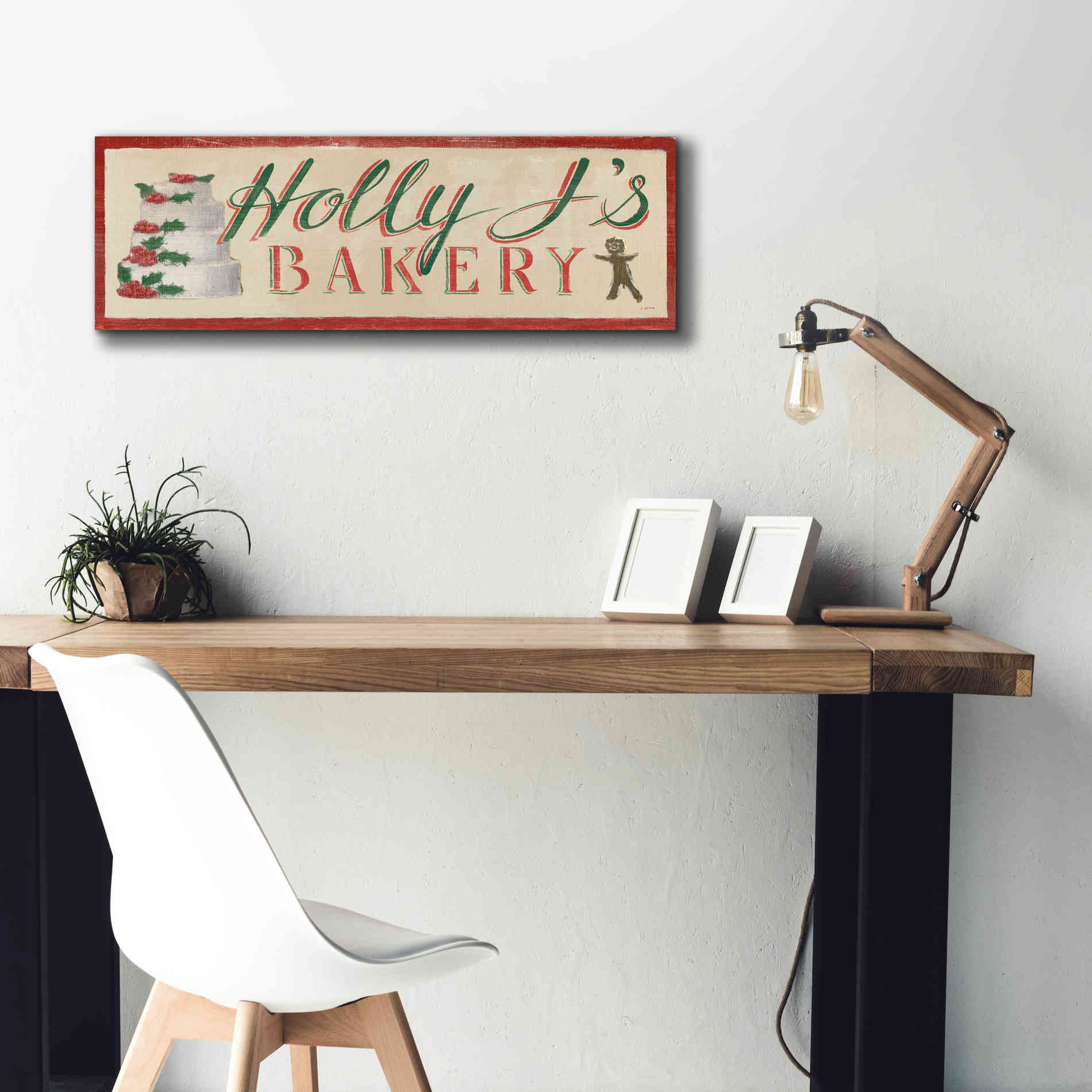 'Holiday Moments IX' by James Wiens, Canvas Wall Art,36 x 12
