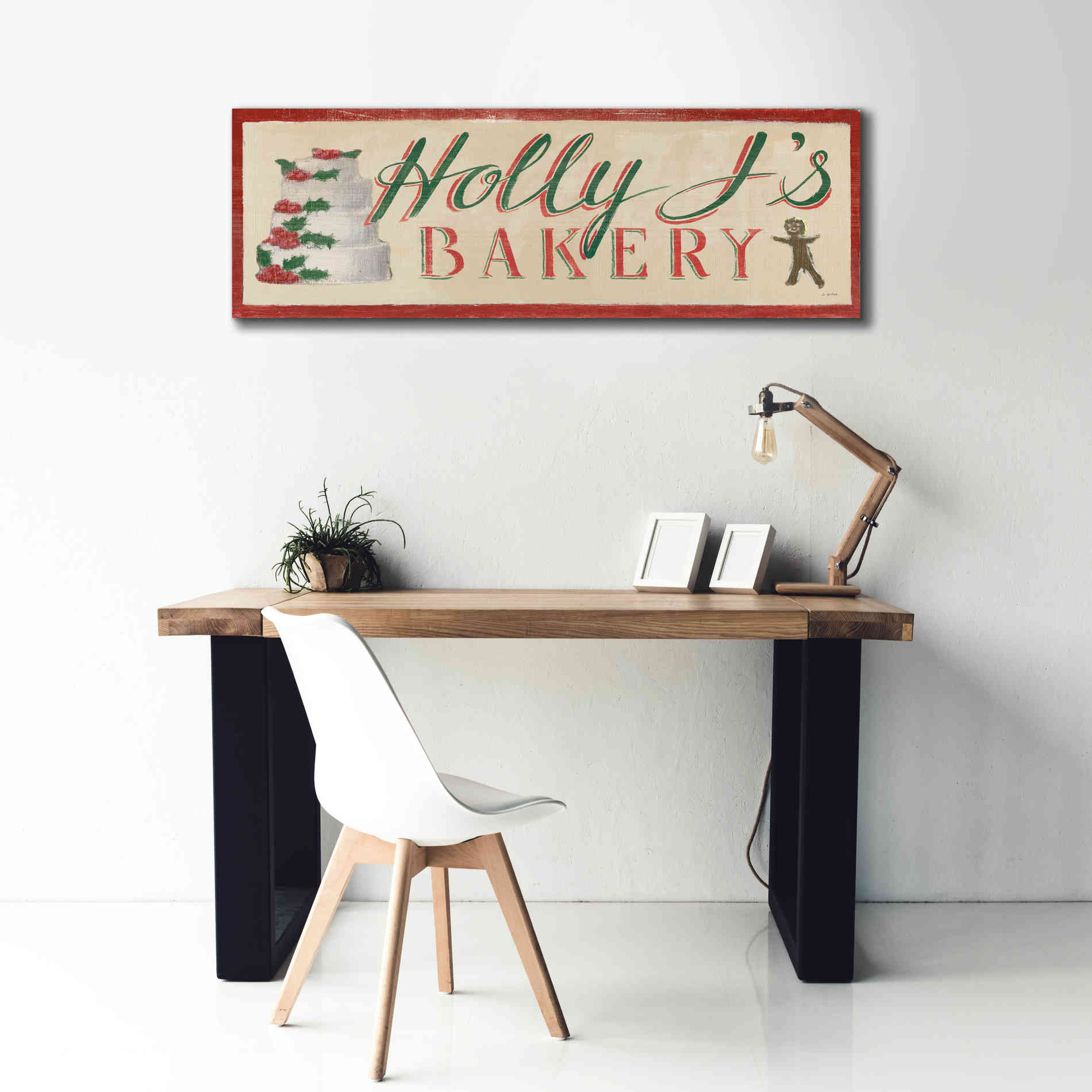 'Holiday Moments IX' by James Wiens, Canvas Wall Art,60 x 20